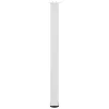  4 db fehér bárasztal láb 100-102 cm acél