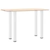  4 db fehér bárasztal láb 100-102 cm acél