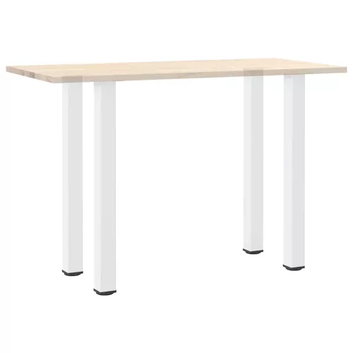  4 db fehér bárasztal láb 100-102 cm acél