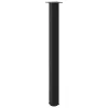  4 db fekete acél bárasztalláb 110-112 cm