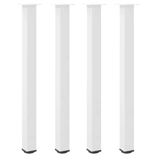  4 db fehér bárasztal láb 110-112 cm acél