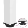  4 db fehér bárasztal láb 110-112 cm acél