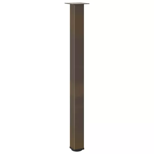  4 db natúr acél bárasztalláb 110-112 cm