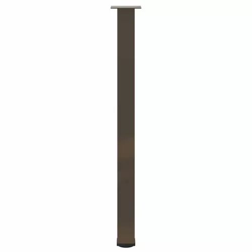  4 db natúr acél bárasztalláb 110-112 cm