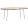  4 db fehér dohányzóasztal láb 42 cm acél