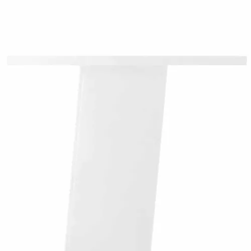  4 db fehér dohányzóasztal láb 42 cm acél