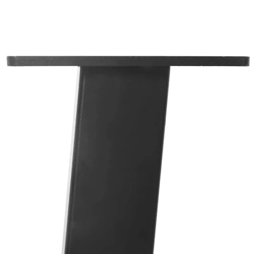  4 db antracitszürke acél dohányzóasztal láb 42 cm
