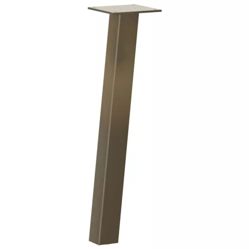  4 db natúr acél dohányzóasztal láb 42 cm acél