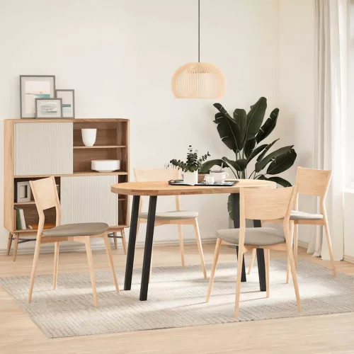  4 db fekete acél konzolasztal láb 72 cm