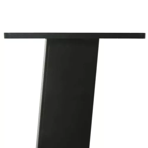  4 db fekete acél konzolasztal láb 72 cm