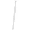 4 db fehér acél konzolasztal láb 72 cm