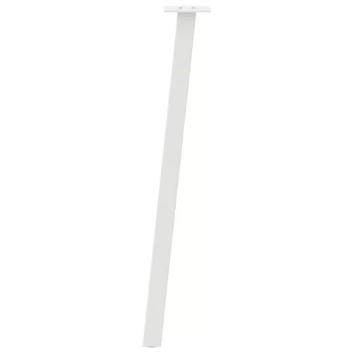 4 db fehér acél konzolasztal láb 72 cm