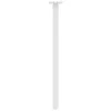  4 db fehér acél konzolasztal láb 72 cm