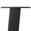  4 db antracitszürke acél konzolasztal láb 72 cm