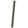  4 db natúr acél konzolasztal láb 72 cm