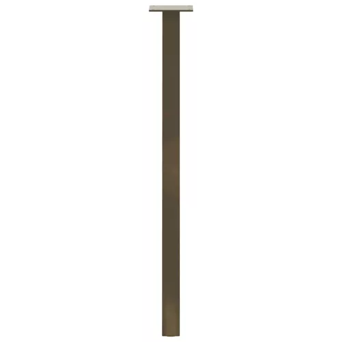  4 db natúr acél konzolasztal láb 72 cm