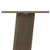  4 db natúr acél konzolasztal láb 72 cm