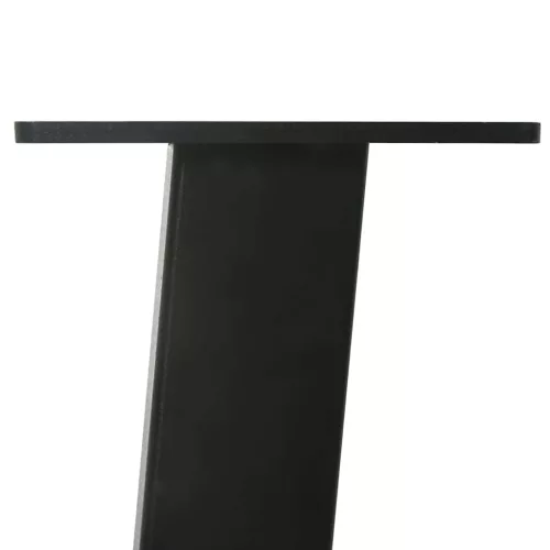  4 db fekete acél dohányzóasztal láb 30 cm