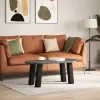  4 db fekete acél dohányzóasztal láb 42 cm