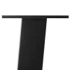  4 db fekete acél dohányzóasztal láb 42 cm