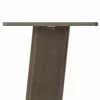  4 db natúr acél dohányzóasztal láb 42 cm acél