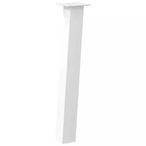  4 db fehér acél konzolasztal láb 72 cm