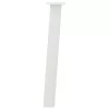  4 db fehér acél konzolasztal láb 72 cm