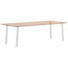  4 db fehér acél konzolasztal láb 72 cm