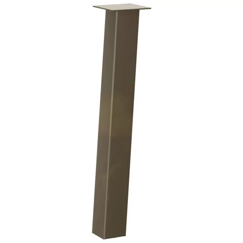  4 db natúr acél konzolasztal láb 72 cm