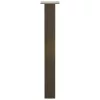  4 db natúr acél konzolasztal láb 72 cm