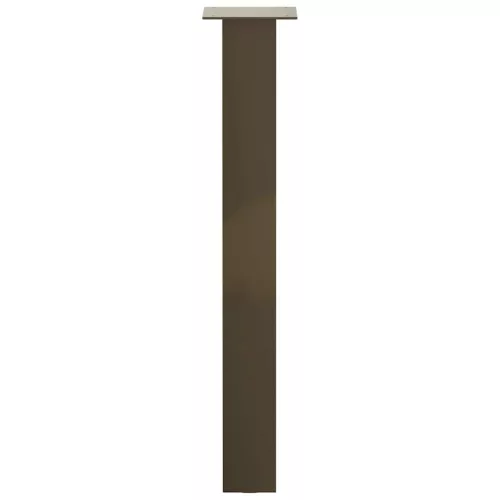  4 db natúr acél konzolasztal láb 72 cm