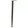  4 db antracitszürke kúpos alakú acél konzolasztal láb 72-73 cm