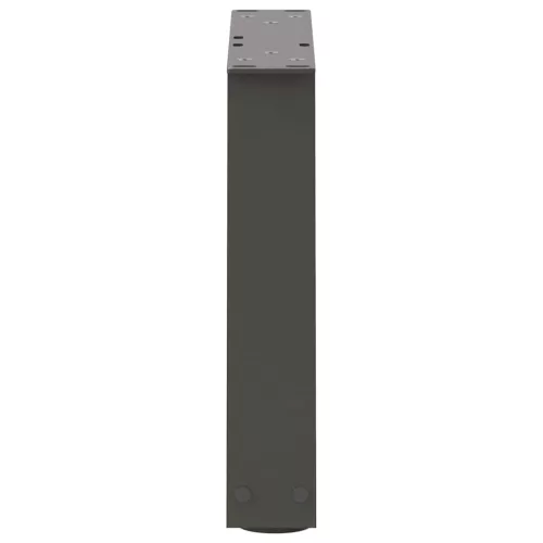  2 db antracitszürke, V-alakú acél dohányzóasztal láb 40 x (30-31,3) cm