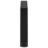  2 db fekete, V-alakú acél dohányzóasztal láb 50 x (30-31,3) cm