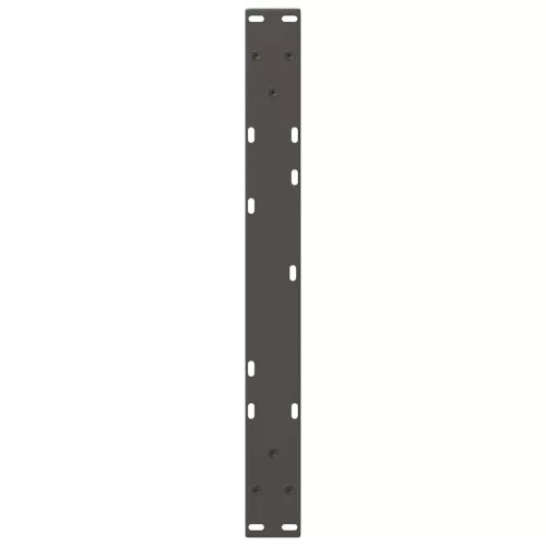  2 db antracitszürke, V-alakú acél dohányzóasztal láb 50 x (30-31,3) cm