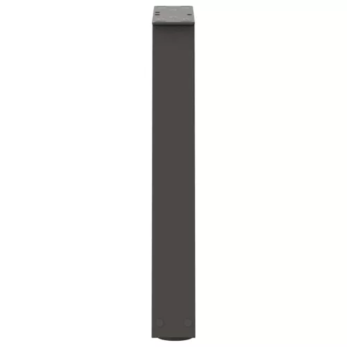  2 db antracitszürke, V-alakú acél dohányzóasztal láb 28 x (42-43,3) cm