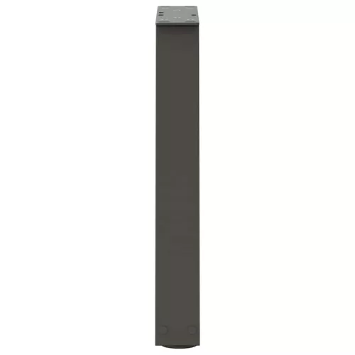  2 db antracitszürke, V-alakú acél dohányzóasztal láb 38x(42-43,3) cm