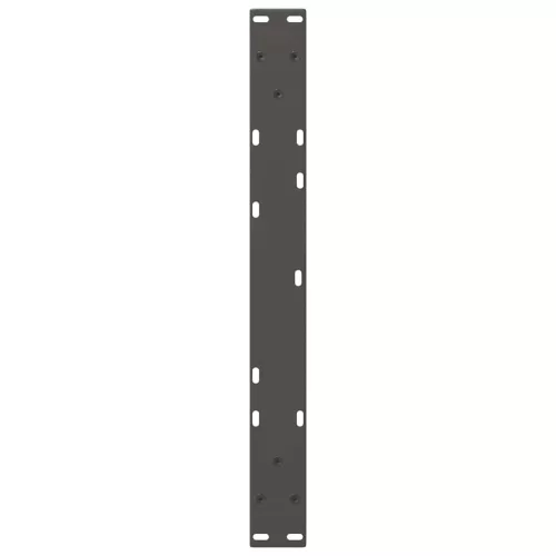  2 db antracitszürke, V-alakú acél dohányzóasztal láb 60 x (42-43,3) cm