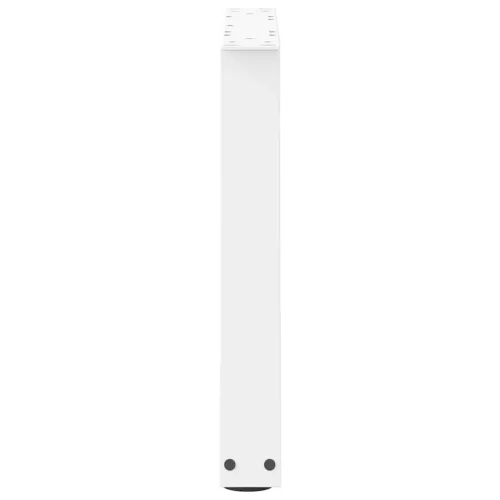  2 db fehér, V-alakú acél dohányzóasztal láb 70 x (42-43,3) cm