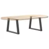  2 db antracitszürke, V-alakú acél dohányzóasztal láb 70 x (42-43,3) cm