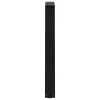  2 db fekete, V-alakú acél étkezőasztal láb 50x(72-73,3) cm