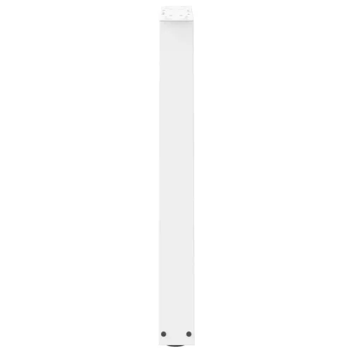  2 db fehér, V-alakú étkezőasztal láb 50x(72-73,3) cm acél étkezőasztalhoz
