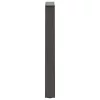  2 db antracitszürke, V-alakú acél étkezőasztalláb 50x(72-73,3) cm