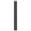  2 db antracitszürke, V-alakú acél étkezőasztalláb 60 x (72-73,3) cm