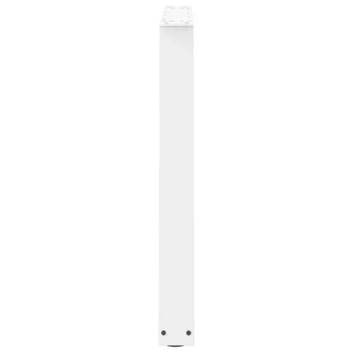  2 db fehér, V-alakú étkezőasztal láb 70 x (72-73,3) cm acél étkezőasztal láb