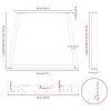  2 db fehér, V-alakú étkezőasztal láb 70 x (72-73,3) cm acél étkezőasztal láb