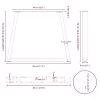 2 db fehér, V-alakú acél étkezőasztal láb 80 x (72-73,3) cm