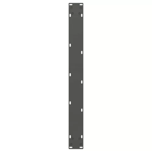  2 db antracitszürke, V-alakú acél étkezőasztal láb 80 x (72-73,3) cm