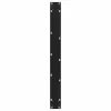  2 db fekete, V-alakú acél étkezőasztal láb 90 x (72-73,3) cm