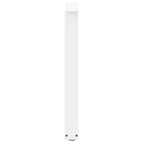  2 db fehér, V-alakú étkezőasztal láb 90 x (72-73,3) cm acél étkezőasztal láb